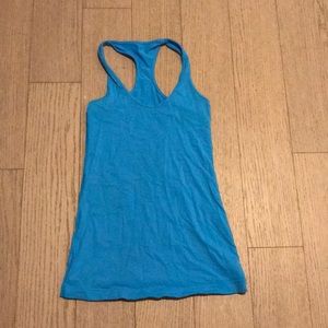 Blue lululemon racerback